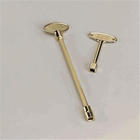 Song Wei Metal Mfg.,Co. SONG WEI METAL MFG.;CO. 47126 Hargrove 18 in. Brass Key With .25 in. -.31 in. Socket End 47126